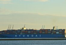 a photo of a chartered ship; chartered ships in high demand after Red Sea attacks