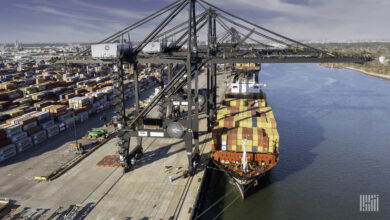 MSC Jeanne container ship at Port of Houston